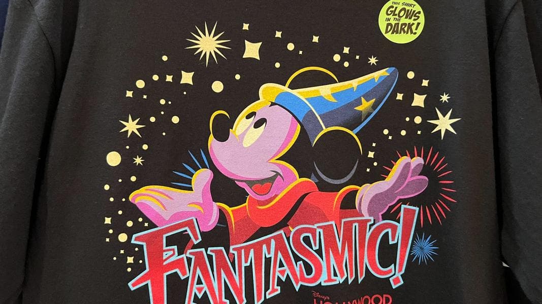 New Fantasmic! Glow in the Dark T-Shirts at Disney’s Hollywood Studios