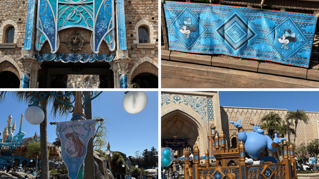 PHOTOS: 25th Anniversary Sparkling Jubilee Decor Throughout Tokyo DisneySea