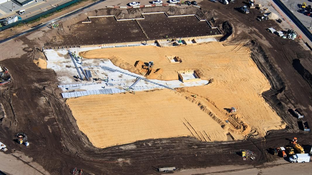 Monstropoils Aerial Photos Show Progress at Hollywood Studios