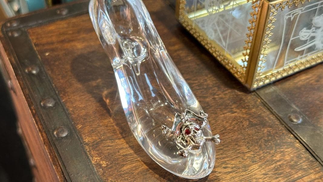 Pirate Glass Slipper Available at Walt Disney World