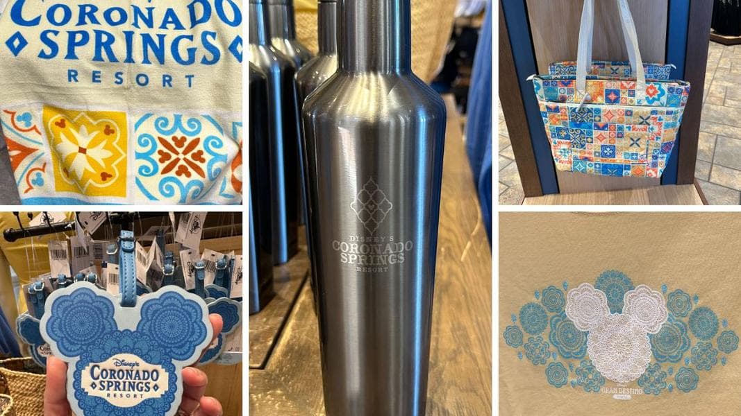 New Coronado Springs Resort Merchandise Including Lug Bag and More