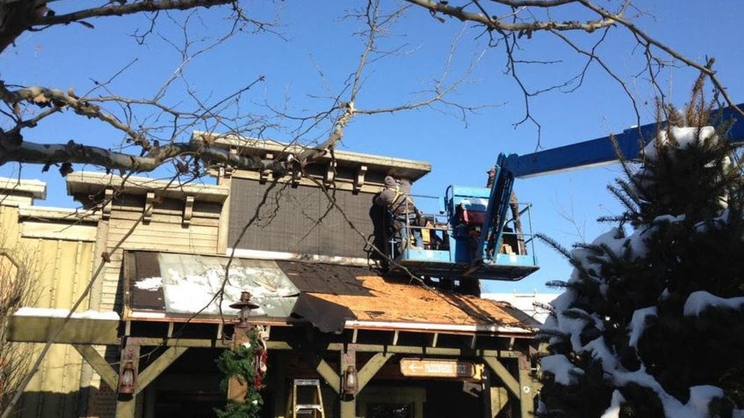 Small Fire Damages Outlaw Run Entrance