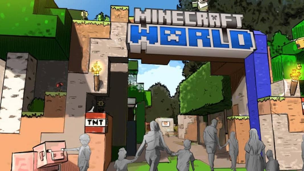 Minecraft World to debut next year in UK theme park
