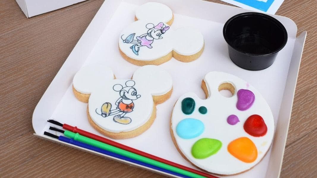 New Paint-Your-Own Cookies with Edible Paints Available at Walt Disney World