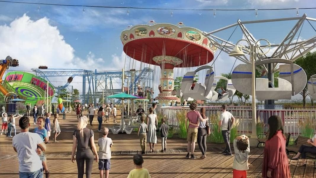 Six Flags celebrates New Jersey with new 'Shoreline Pier'