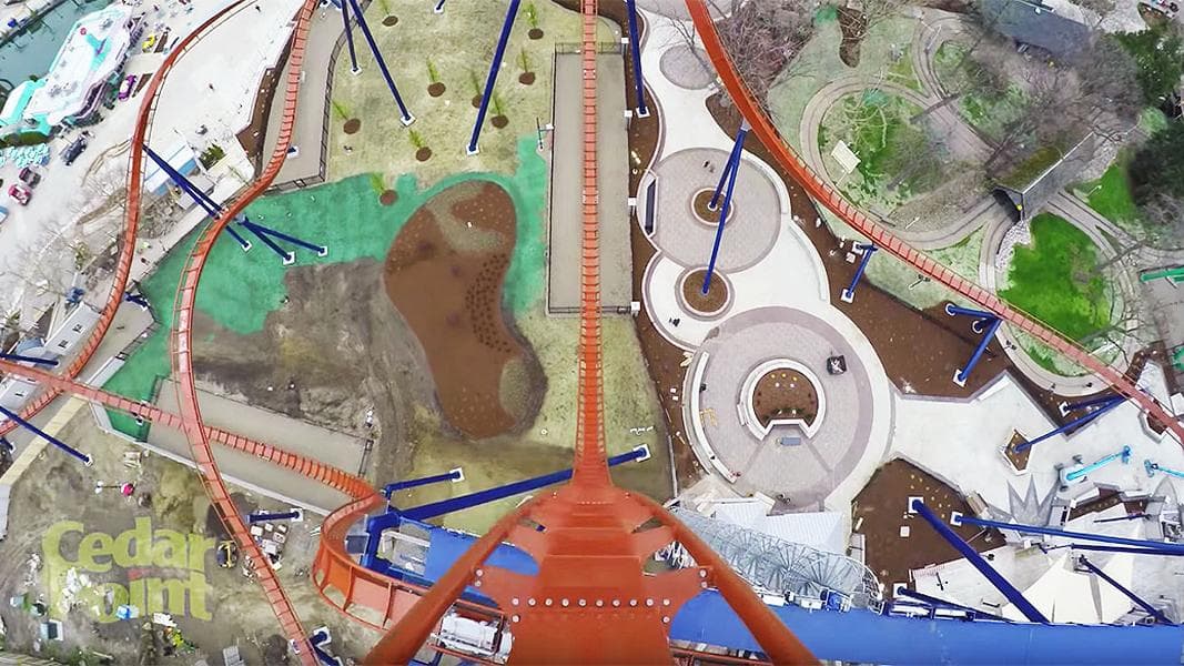 Cedar Point Releases Valravn On-Ride Video