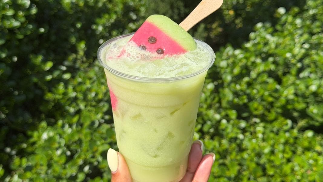 REVIEW: Lime Ice Block Drink at Disneyland Park for Bluey Takeover
