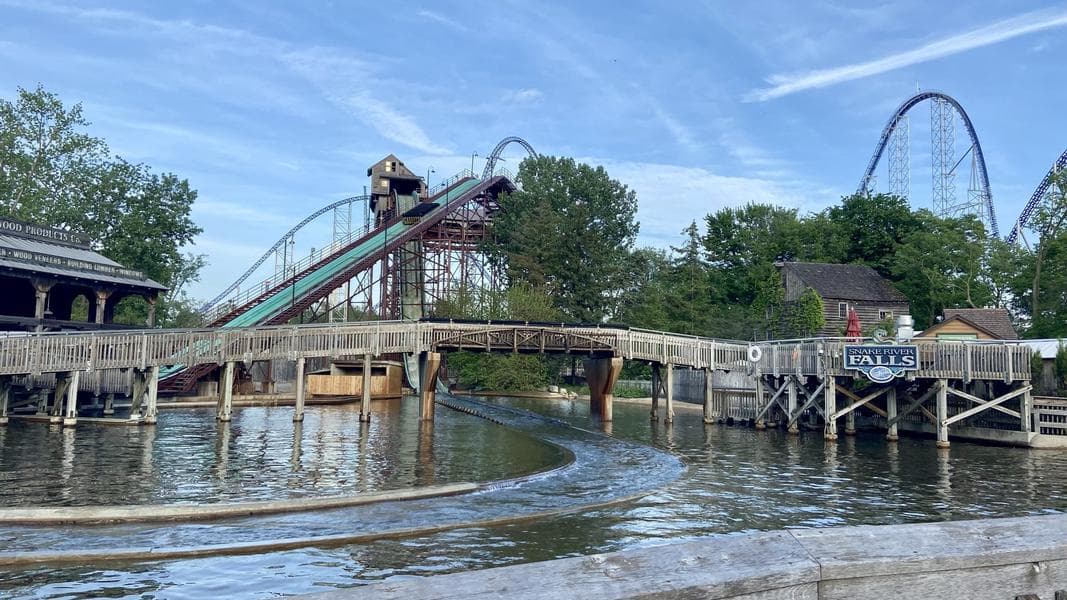Cedar Point closing Snake River Falls water ride