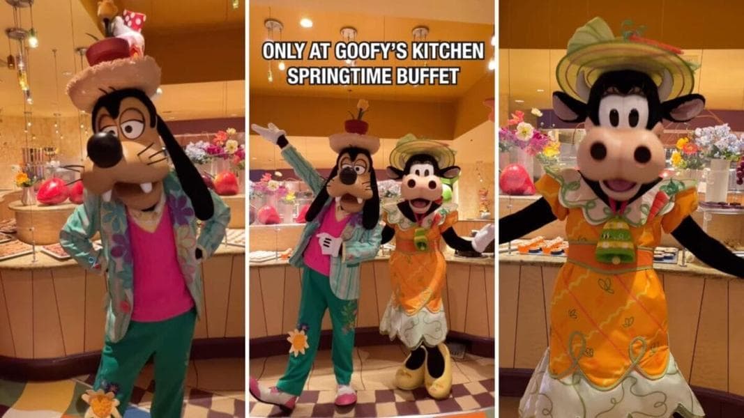 Goofy’s Kitchen Posts Spring 2026 Character Dining Experiences at Disneyland Hotel