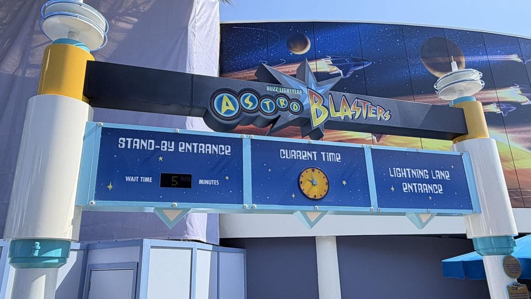 Buzz Lightyear Astro Blasters Re-Opens at Disneyland Park
