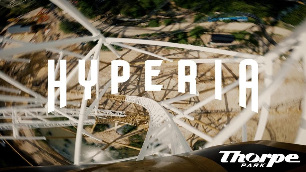 Thorpe Park Unleashes Hyperia POV On-Ride Video