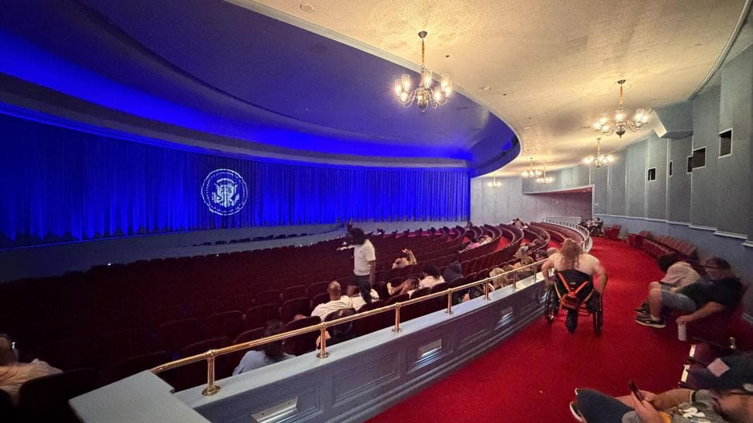 Hall of Presidents Closed To Become Safety Shelter from Storm