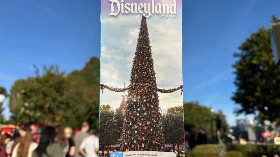 PHOTOS: New Holiday Map Debuts at Disneyland Park as Celebrations Commence
