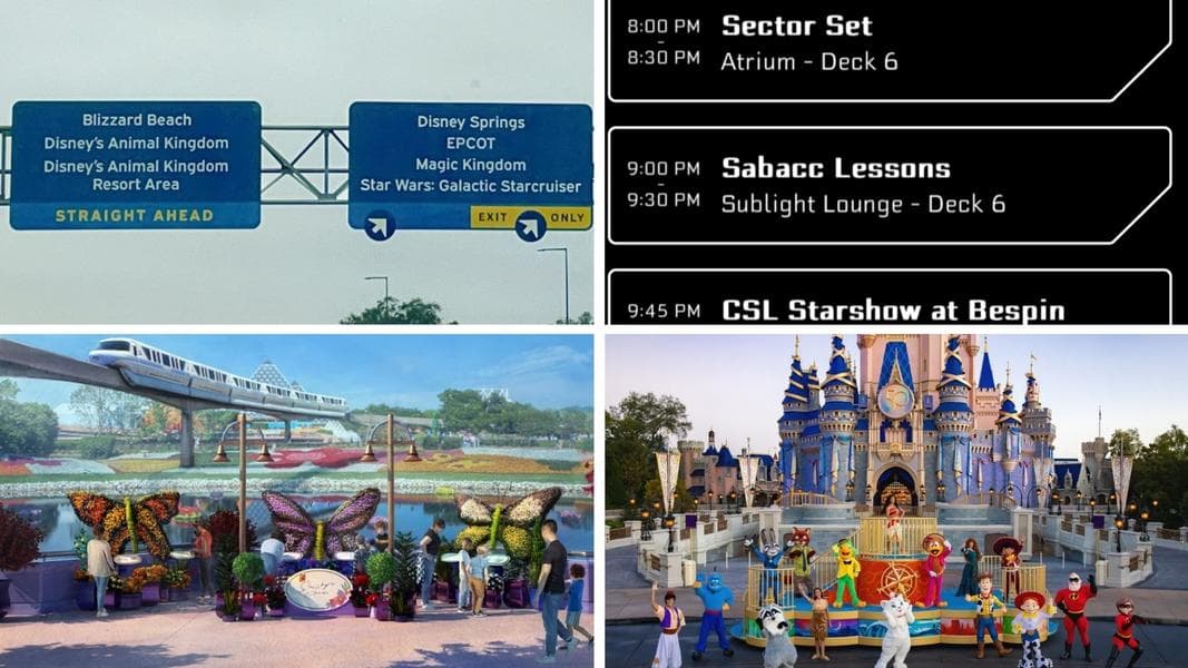 Walt Disney World Begins to Remove Iconic Purple Roadway Signs, Star Wars: Galactic Starcruiser Itinerary Now Available for Guests, & More: Daily Recap (1/27/22)