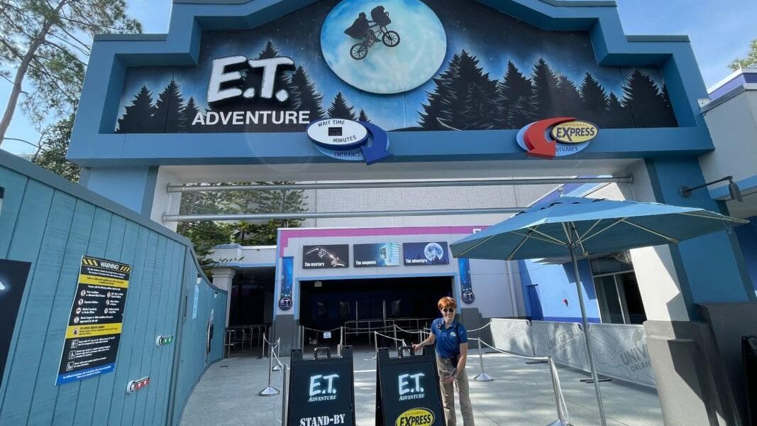 E.T. Adventure Closing Temporarily at Universal Studios Florida