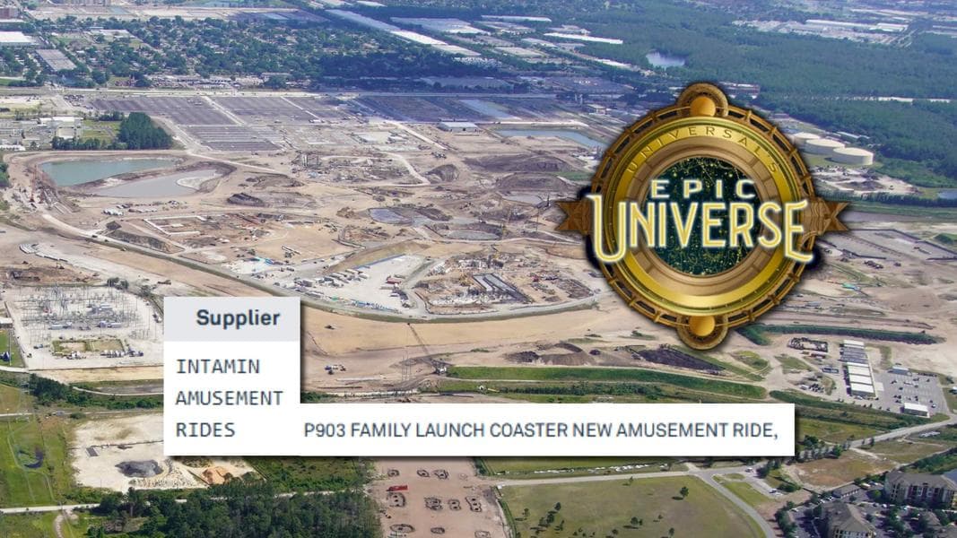 How to Train Your Dragon Coaster Track on Way to Epic Universe, Intamin Confirmed as Manufacturer