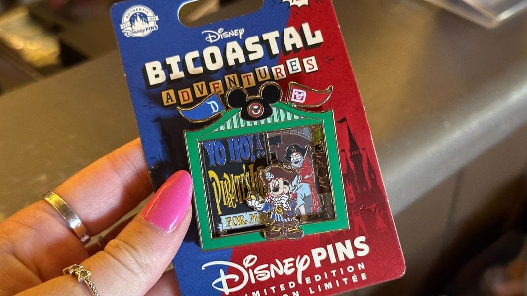 Pirates of the Caribbean Bicoastal Adventures Pin Debuts at Walt Disney World