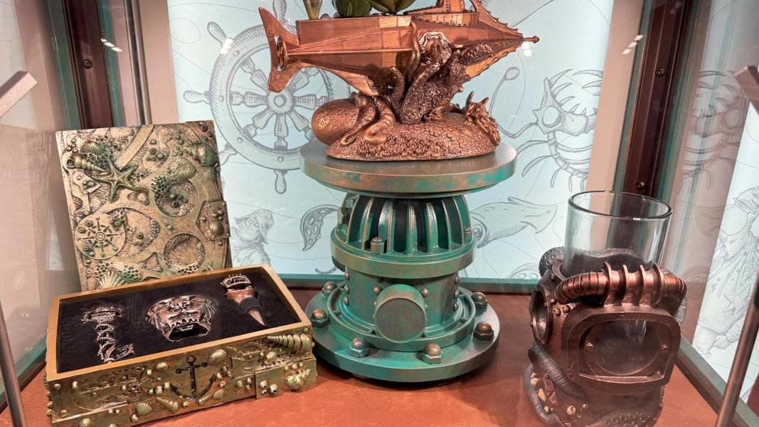Every Haunted Mansion, Jungle Cruise, & 20,000 Leagues Under the Sea Bar Merchandise Item on the Disney Treasure (with Prices)