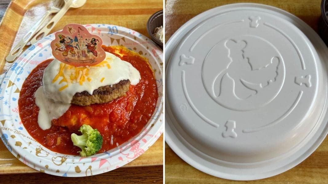 New Goofy Recyclable Character Plate Available at Tokyo Disneyland