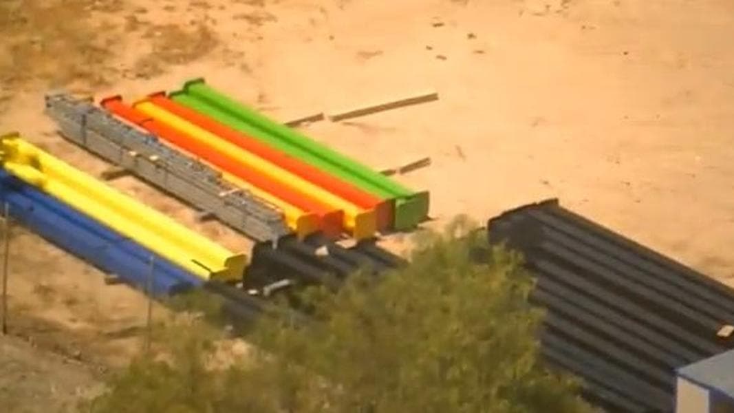 Mystery Supports at Six Flags Magic Mountain