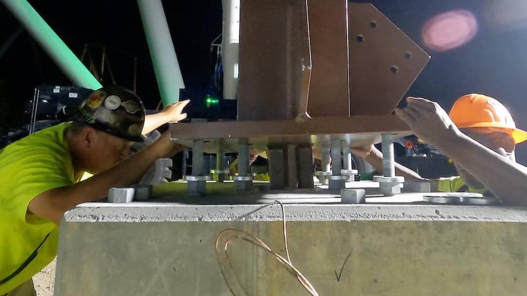 Carowinds goes vertical on Rip Roarin' Falls construction