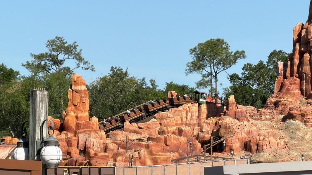 Cast Members Riding Big Thunder Mountain Railroad Ahead of Reopening