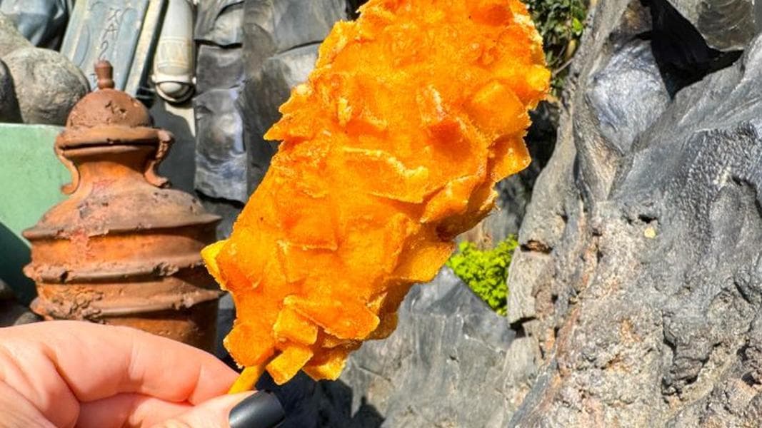 REVIEW: Cheesy Potatoes On A Stick? Oh, Disney, You GET US!