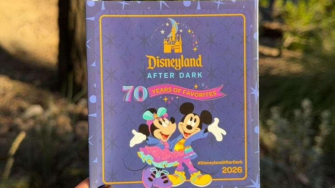 Disneyland After Dark: 70 Years of Favorites Guide Map