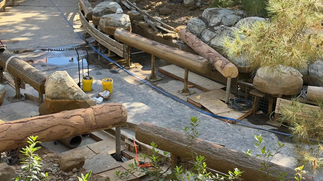 Extensive Grizzly River Run Refurbishment Continues at Disney California Adventure