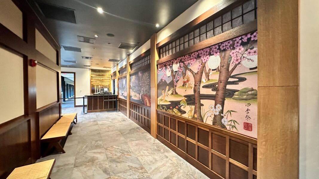 PHOTOS: Artwork Installed at Walkway to Newest World Showcase Restaurant in EPCOT