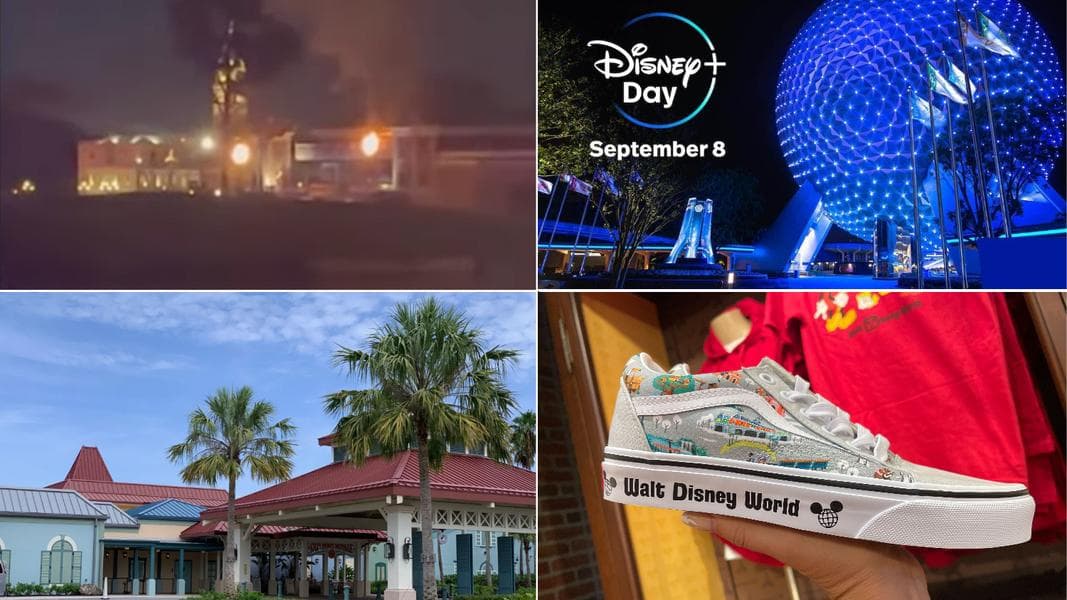 Fire Breaks Out in World Showcase at EPCOT, Disney+ Subscribers to Receive Perennial Discounts on Disney Vacations, Vans x Walt Disney World Sneakers Now Available, & More: Daily Recap (9/7/22)
