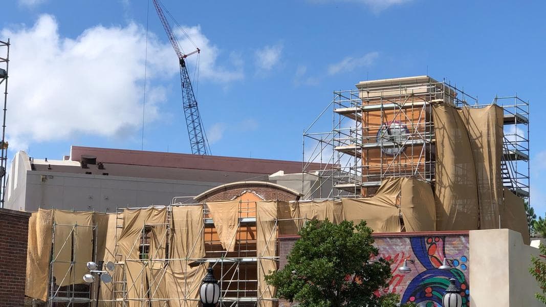 Mama Melrose’s Gutted and More Monstropolis Construction at Disney’s Hollywood Studios