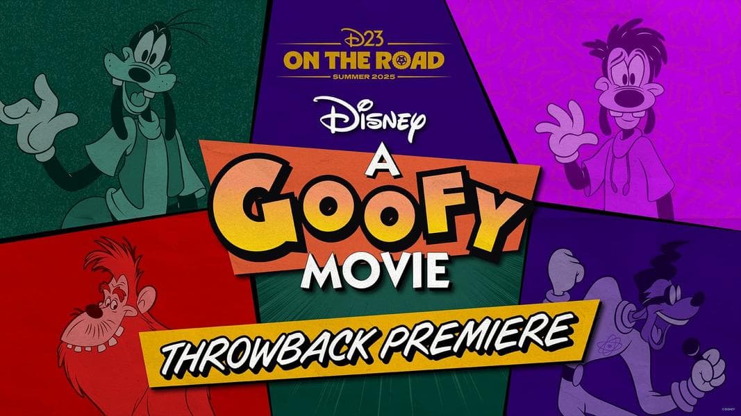 Disney Releases Details for A Goofy Movie Throwback Premiere Event for D23 Members at Walt Disney World