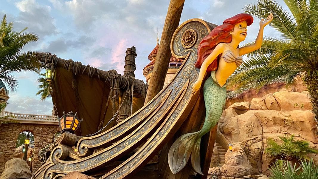 Magic Kingdom Little Mermaid Ride Closing for Brief Refurbishment