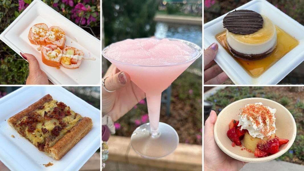 REVIEW: ALL Food and Beverage Items Available for the 2026 EPCOT International Flower & Garden Festival