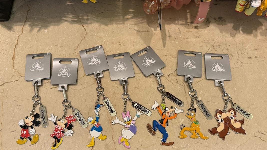 Seven New Character Bag Charms Available at Disneyland Resort