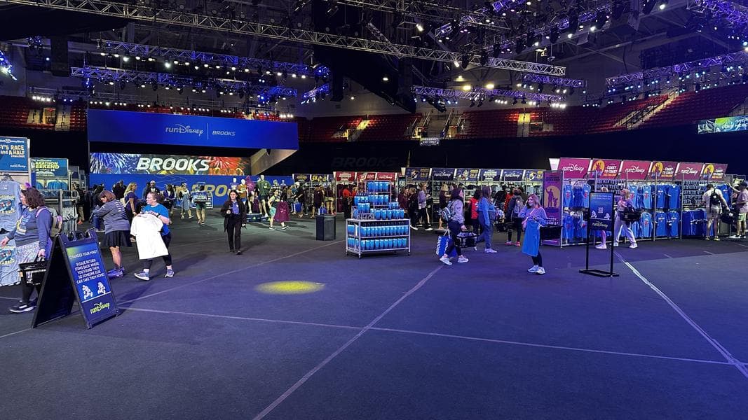 runDisney Merchandise Tour at the 2026 Walt Disney World Marathon Weekend Expo