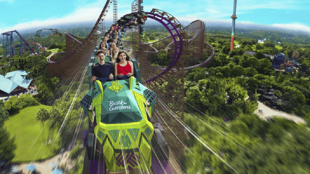 The most intense coaster in Florida is coming to Busch Gardens Tampa