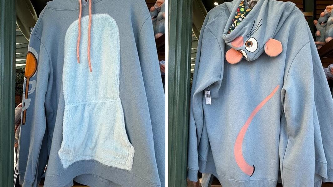 NEW Remy Cosplay Hoodie Available at EPCOT