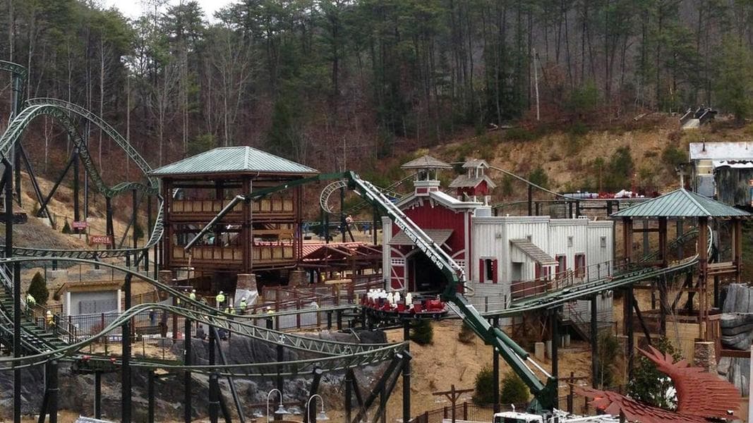 FireChaser Express Opens at Dollywood
