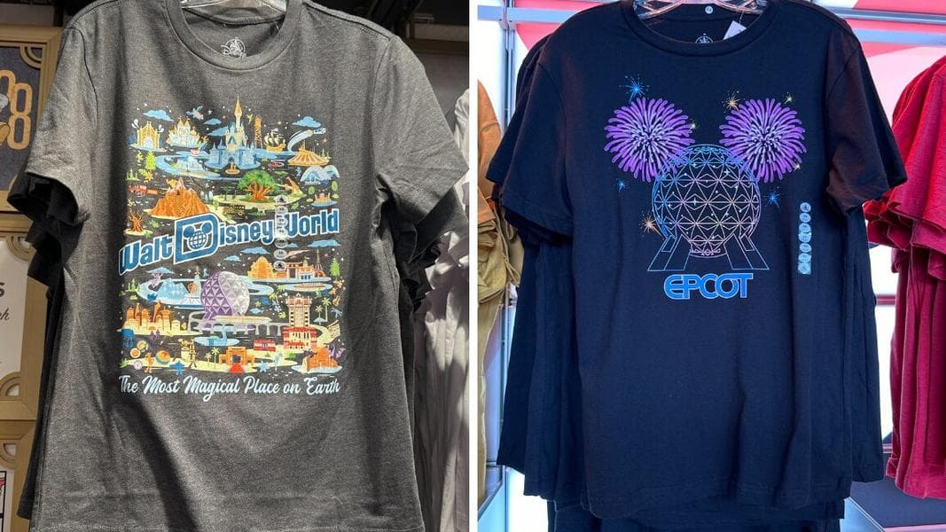 New Park Themed T-Shirts Arrive at Walt Disney World
