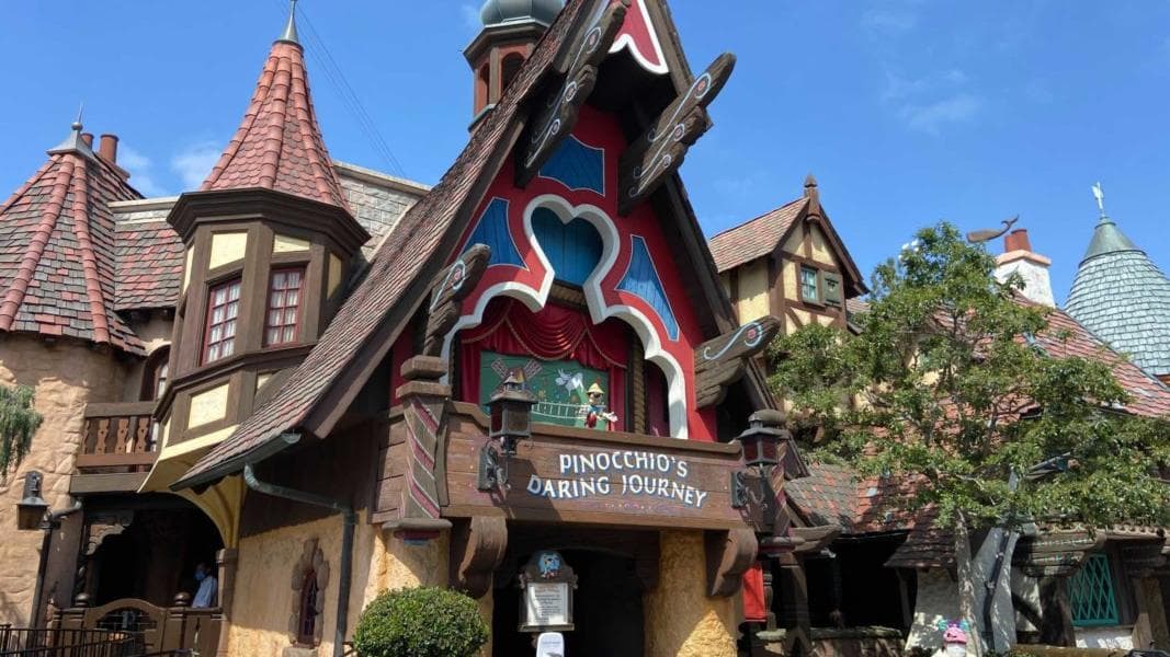 PHOTOS, VIDEO: Pinocchio’s Daring Journey Reopens at Disneyland Park