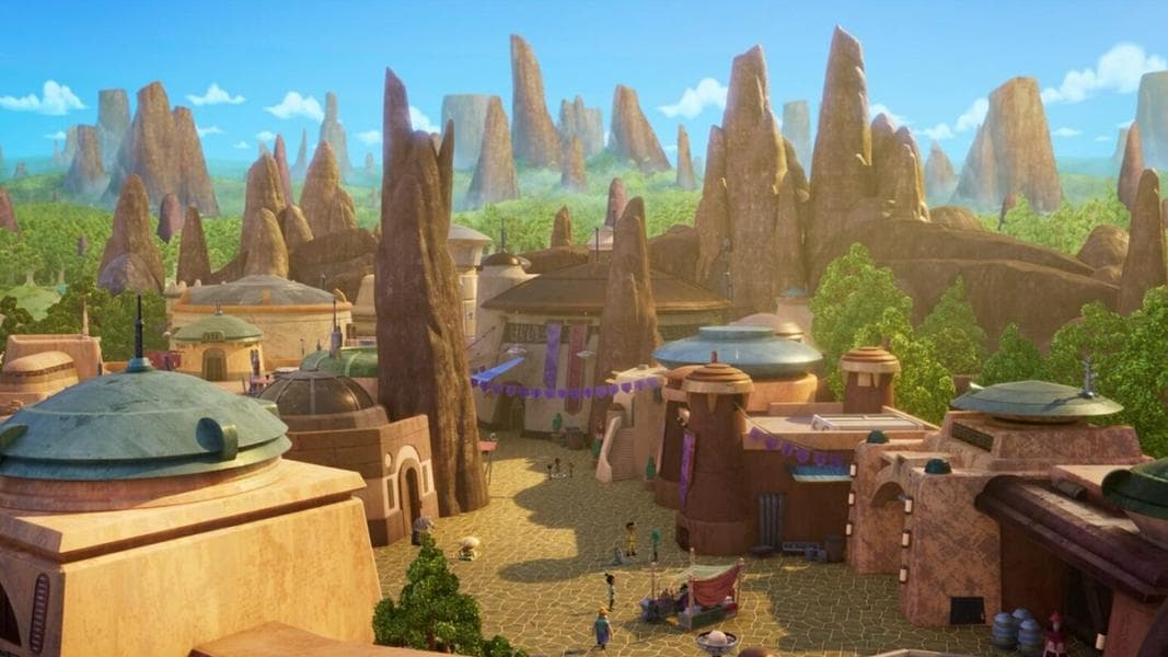 Black Spire Outpost From Star Wars: Galaxy’s Edge Makes On-Screen Debut