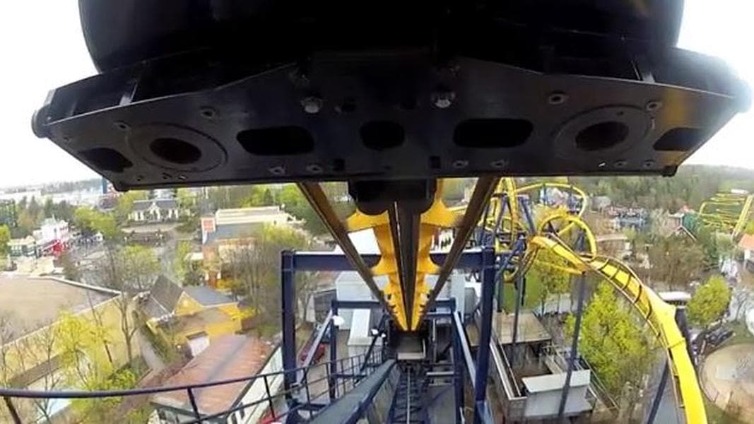 Backwards Batman: The Ride Video