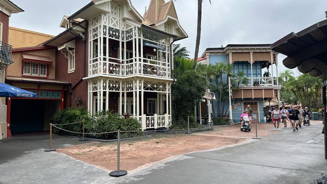Adventureland Pavement Replacement Expands Further in Magic Kingdom