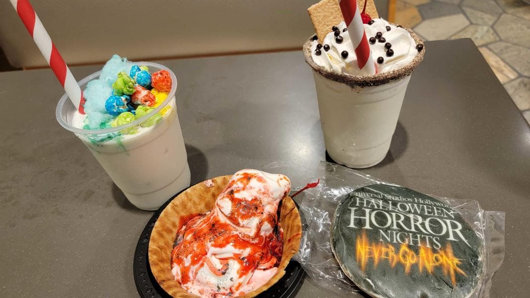 REVIEW: Killer Kone, Popkorn and Acid Pie Shakes and More From Jojo’s Ice Cream at Universal Hollywood for Halloween Horror Nights 2022