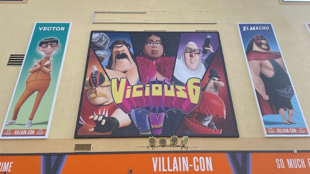 PHOTOS: Vicious 6 Billboard Added to Villain-Con Minion Blast Sound Stage at Universal Studios Florida