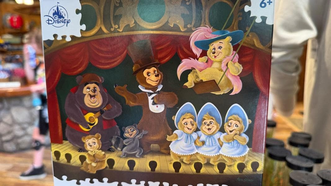 Puzzle Featuring Country Bears Debuts at Disney California Adventure