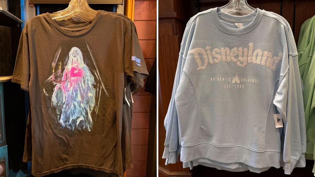 New Disneyland Apparel Featuring Mickey, Angel, and Haunted Mansion Bride