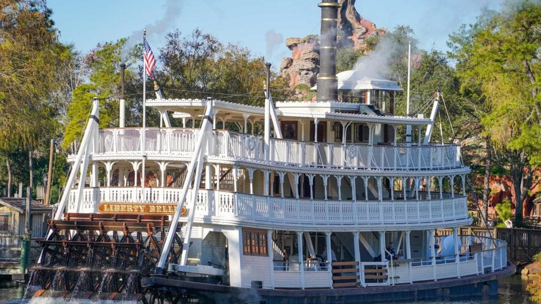 Liberty Square Riverboat at Magic Kingdom Closing for Week-Long Refurbishment This Month